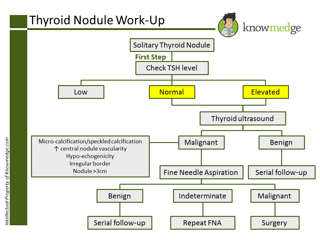 Where can you go to find images of thyroid nodules?