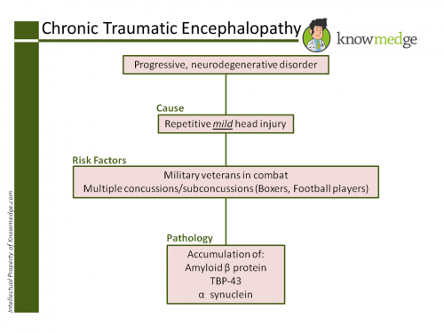 Chronic Traumatic Encephalopathy