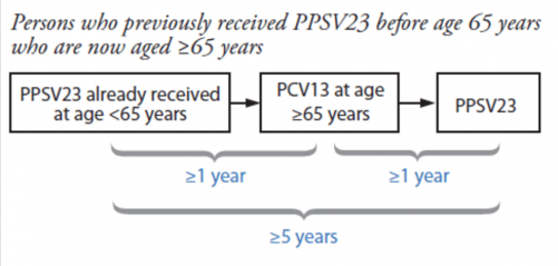 Pneumonia Vaccine Chart